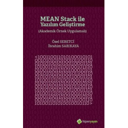 Mean Stack ile Yazılım Geliştirme-Akademik Örnek Uygulamalı